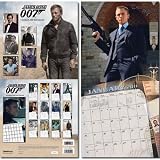 James Bond Movie 16-Month Wall Calendar 2011 - 12x12