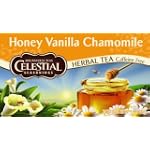 Celestial Seasonings Herb Tea, Honey Vanilla Chamomile, 20-Count Tea Bags (Pack of 6)