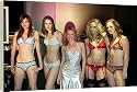 Box Canvas Print of Kylie Minogue Lingerie 2003 from MirrorPrintStore