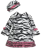 Ruffle Zebra St ... asion Outerwear Coat