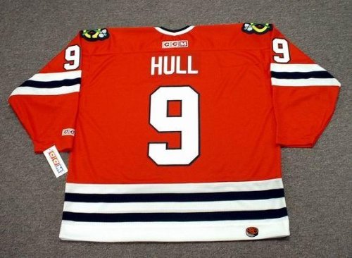 Ccm Bobby Hull Chicago Blackhawks Throwback Away Nhl Hockey Jersey, Xl