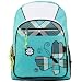 17 inch American Princess Plaid Butterfly Student Bookbag Backpack - 3 Color Options