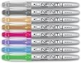 Write Dudes Infinity Metallic Permanent Markers, 8-Count, Assorted Colors (CYB80)