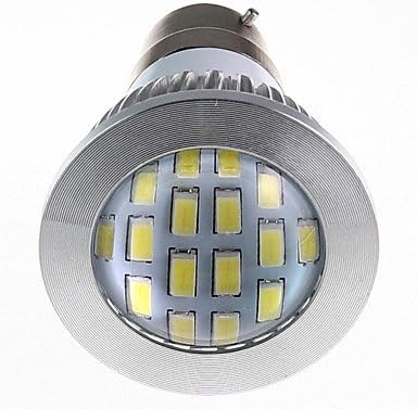 White Light LED Bulb B22 6W 16SMD5730 5500-6500K 220V
