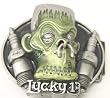 Lucky 13 Monster Knocker Doug Dorr Frankie Belt Buckle Stasher Bottle Opener
