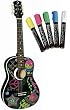 Luna 'Imagine' Mini Acoustic Guitar