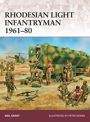 rhodesian light infantryman 1961 80 warrior