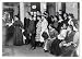 Historic Print (L): Applicants for working papers at Department of Education Building. Location: Boston, Mas