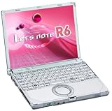 松下電器産業 Lets note LIGHT CF-R6(B5ノート/10.4型液晶搭載) CF-R6MW4AJR