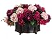 27" Gorgeous Artificial Mixed Pink Rose & Ranunculus Silk Flower Arrangement