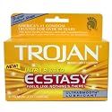 Trojan Ultra Ribbed Ecstasy Condoms 10 Box