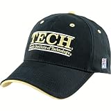 The Game Georgia Tech Yellow Jackets Black A-Flex Stretch-Fit Hat
