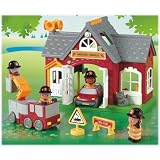 Step 2 MainStreet Village Fire House 10 Piece Play Set