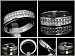 51U13xI4jXL. SL75  14k White Gold .88 CTW Princess Cut Diamond