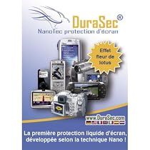 DuraSec NanoTec liquid screen protector Sony DCR-DVD105E