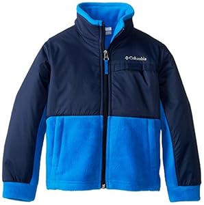 Columbia Little Boys' Steens Mt Overlay Jacket, Hyper Blue, XX-Small