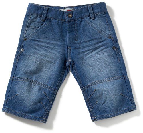 NAME IT Jungen Jeans Bermuda Normaler Bund NEVER KIDS REG DNM KNICKERS 112 SUP, Gr. 134, B Preisvergleich