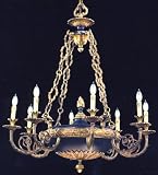 LAMPS BEAUTIFUL Classic Traditional Bronze Eight Light Louis XVI Empire Style Chandelier by Savoy House--Excellent customer service--see our feedback.