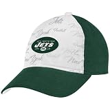 NFL Women's Fan Gear Slouch Adjustable Hat - EQ59W (New York Jets, One Size Fits All)