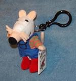 Maisy Mouse In Overalls Clip On Plush