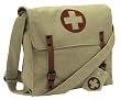 Khaki BATTLEFIELD MEDIC Vintage Shoulder Messenger Bag