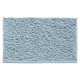 InterDesign Design Fuzi Rug, Mineral, 34 Inches x 21 Inches