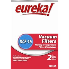Genuine Eureka DCF-16 Filter 62736A - 2 filters