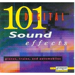 101 Digital Sound Effects - Planes- Trains And Automobiles [Digitale Sound-Effekte, Flugzeuge, Eisenbahn, Autos, Automobile, 1 AUDIO-CD, Stereo, 12147]