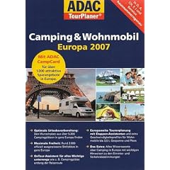 ADAC Camping & Wohnmobil Europa 2007 TourPlaner DVD.