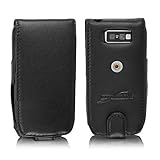 BoxWave Designio Leather Nokia E63 Case (Vertical Flip Cover)
