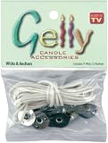 51U1ME4o48L. SL160  Gelly Candle Wick & Anchors