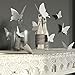 Mariposa Appear in Gossip Girl 12pcs/Pack 3D Decorative Butterflies Removable Wall Art Stickers Wedding Decor - by Gefii (! ! White)