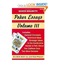 Poker Essays, Volume III