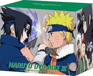 NARUTO-ナルト- DVD-BOX III 激突!ナルトVSサスケ