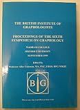 The British Institute of Graphologists International Symposium : Wadham College Oxford 3rd-5th September 1999