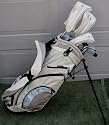 NEW Ladies Petite Sized (Perfect Fit for someone 5'0" - 5'5" Tall) Complete Golf Clubs Set High Launch Technology Drivers, Hybrid, Irons, Putter Bag Amazing Tan/Beige Beautiful $699 Retail