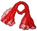 Corciova® Women's Long Lace Imitated Silk Scarf