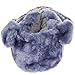 Silver Lilly Dog Plush Animal Slippers