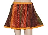 Sexy Look Cotton Short Skirt Patch Work
