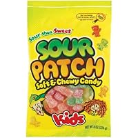 Sour Patch Kids Assorted Candy, 8-Ounce Bags (Pack of 12)