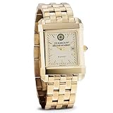 US Merchant Marine Academy Mens Swiss Watch - Gold Quad Watch with Bracelet