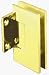 C.R. LAURENCE GEN574UBR CRL Ultra Brass Geneva Series Wall Mount Short Back Plate Hin...