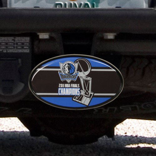 Dallas Mavericks 2011 NBA Champions Plastic Hitch Cover- ()