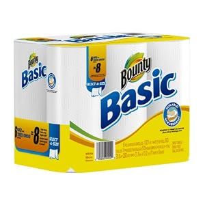 Basic Paper Towels 6 Select-A-Size Big Rolls