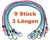 Produkt-Bild: 9 Gep&auml;ckspanner in 3 verschiedenen Gr&ouml;ssen