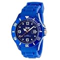 Ice Watch - SI.BE.B.S.09 - Montre Homme - Quartz Analogique - Cadran Bleu - Bracelet Silicone Bleu - Grand Mod�le