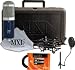 MXL R144 Recording Studio Ribbon Microphone w/Planet Waves 10' Microphone Cable and On-Stage Pop Filter