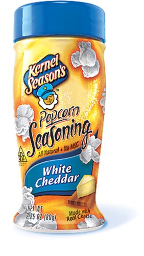 Kernel Season's Popcorn Seasoning, White Cheddar, 2.85-Ounce Jars (Pack of 6)