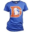 Denver Broncos Women's Retro Vintage T-Shirt