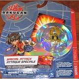 Preyas Element Change Special Attack Tan Bakugan Battle Brawlers Figure with Metal Card